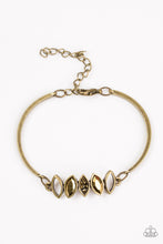 Load image into Gallery viewer, Money Dance- Brass Bracelet- Paparazzi Accessories