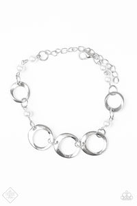 Poised and Polished- Silver Bracelet- Paparazzi Accessories