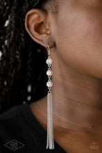 Load image into Gallery viewer, Moved to TIERS - Multicolored Silver Earrings- Paparazzi Accessories