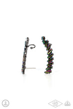 Load image into Gallery viewer, I Think ICE Can - Multicolored Gunmetal Earrings- Paparazzi Accessories
