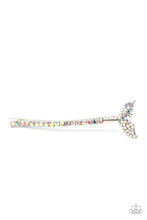 Load image into Gallery viewer, Deep Dive - Multicolored Silver Hair Pin- Paparazzi Accessories