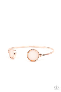 Space Oracle - Multicolored Rose Gold Bracelet- Paparazzi Accessories