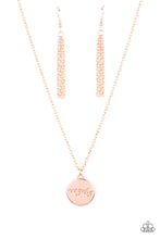 Load image into Gallery viewer, The Cool Mom - Rose Gold Necklace- Paparazzi Accessories