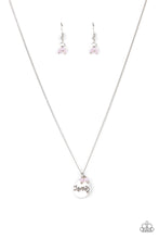Load image into Gallery viewer, Warm My Heart - Pink and Silver Necklace- Paparazzi Accessories