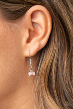 Load image into Gallery viewer, Warm My Heart - Pink and Silver Necklace- Paparazzi Accessories