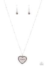 Load image into Gallery viewer, The Real Boss - Silver Necklace- Paparazzi Accessories