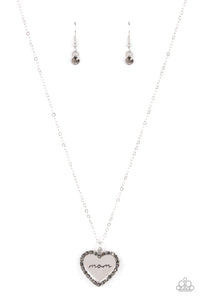 The Real Boss - Silver Necklace- Paparazzi Accessories