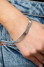 Load image into Gallery viewer, Sweetly Named - Silver Bracelet- Paparazzi Accessories