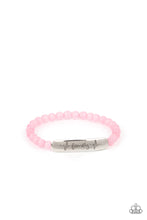 Load image into Gallery viewer, Family is Forever - Pink and Silver Bracelet- Paparazzi Accessories