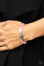 Load image into Gallery viewer, Family is Forever - Pink and Silver Bracelet- Paparazzi Accessories