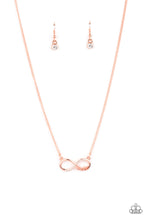 Load image into Gallery viewer, Forever Your Mom - White and Copper Necklace- Paparazzi Accessories