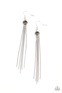 Always In Motion - Silver Earrings- Paparazzi Accessories