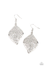 Load image into Gallery viewer, Your Vine Or Mine - Silver Earrings- Paparazzi Accessories