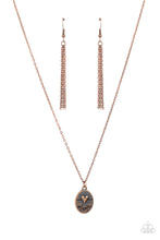 Load image into Gallery viewer, They Call Me Mama - Copper Necklace- Paparazzi Accessories