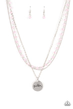 Load image into Gallery viewer, Promoted to Grandma - Pink and Silver Necklace- Paparazzi Accessories