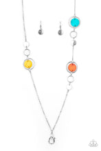 Load image into Gallery viewer, Laguna Lounge - Multicolored Silver Lanyard- Paparazzi Accessories