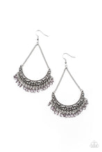 Load image into Gallery viewer, Orchard Odyssey - Silver Earrings- Paparazzi Accessories