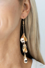 Load image into Gallery viewer, Arrival CHIME - Gold Earrings- Paparazzi Accessories