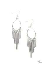 Load image into Gallery viewer, Mood Swing - Silver Earrings- Paparazzi Accessories