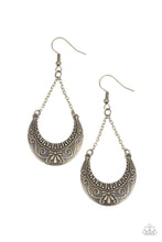 Load image into Gallery viewer, All in the PASTURE - Brass Earrings- Paparazzi Accessories