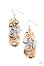 Load image into Gallery viewer, Closed Circuit Sass - Multi-toned Earrings- Paparazzi Accessories