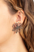 Load image into Gallery viewer, Artisan Arbor- Silver Earrings- Paparazzi Accessories