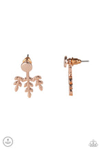 Load image into Gallery viewer, Autumn Shimmer- Rose Gold Earrings- Paparazzi Accessories