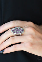 Load image into Gallery viewer, Cactus Garden- Purple and Silver Ring- Paparazzi Accessories