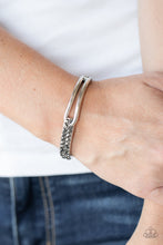 Load image into Gallery viewer, Freeze!- Silver Bracelet- Paparazzi Accessories