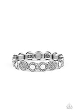 Load image into Gallery viewer, Glamour Garden- Silver Bracelet- Paparazzi Accessories
