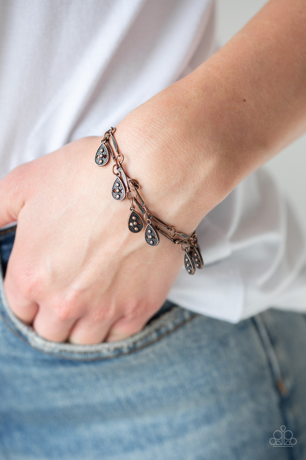 Gypsy Glee- Copper Bracelet- Paparazzi Accessories