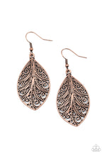 Load image into Gallery viewer, One VINE Day- Copper Earrings- Paparazzi Accessories