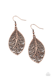 One VINE Day- Copper Earrings- Paparazzi Accessories