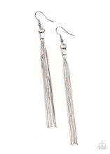 Load image into Gallery viewer, Swing Into Action- Silver Earrings- Paparazzi Accessories