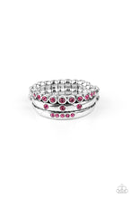 Load image into Gallery viewer, The Next Level- Pink and Silver Ring- Paparazzi Accessories