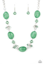 Load image into Gallery viewer, The Top TENACIOUS- Green and Silver Necklace- Paparazzi Accessories