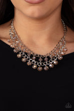 Load image into Gallery viewer, Urban Palace- Brown and Silver Necklace- Paparazzi Accessories