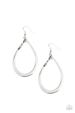 Load image into Gallery viewer, Very Enlightening- Silver Earrings- Paparazzi Accessories