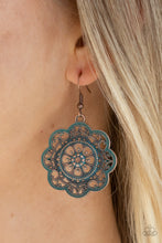 Load image into Gallery viewer, Western Mandalas- Copper Earrings- Paparazzi Accessories