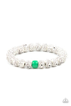 Load image into Gallery viewer, ZEN Second Rule- Green and White Bracelet- Paparazzi Accessories