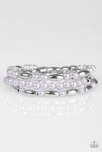 Load image into Gallery viewer, Chic Contender- Silver Bracelets- Paparazzi Accessories