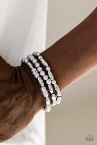 Chic Contender- Silver Bracelets- Paparazzi Accessories