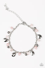 Load image into Gallery viewer, Modestly Midsummer- Pink and Silver Bracelet- Paparazzi Accessories