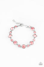 Load image into Gallery viewer, Starstruck Sparkle- Pink and Silver Bracelet- Paparazzi Accessories