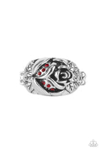 Load image into Gallery viewer, Rose Garden Refinement - Red and Silver Ring- Paparazzi Accessories