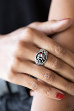 Load image into Gallery viewer, Rose Garden Refinement - Red and Silver Ring- Paparazzi Accessories