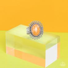 Load image into Gallery viewer, Anasazi Arbor - Orange and Silver Ring- Paparazzi Accessories