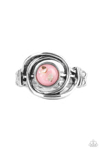 Load image into Gallery viewer, Celestial Karma - Pink and Silver Ring- Paparazzi Accessories