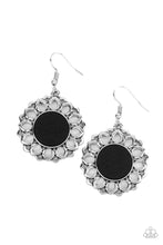 Load image into Gallery viewer, Farmhouse Fashionista - Black and Silver Earrings- Paparazzi Accessories
