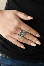 Load image into Gallery viewer, Tenacious Texture - Silver Ring- Paparazzi Accessories